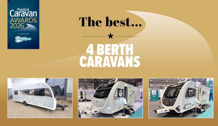 The best 4 berth caravans