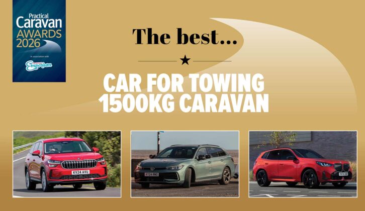 The best car for towing a 1500kg caravan