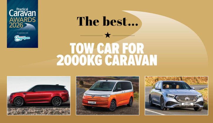 The best tow car for a 2000kg caravan