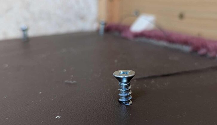 Starting again with the frame in place