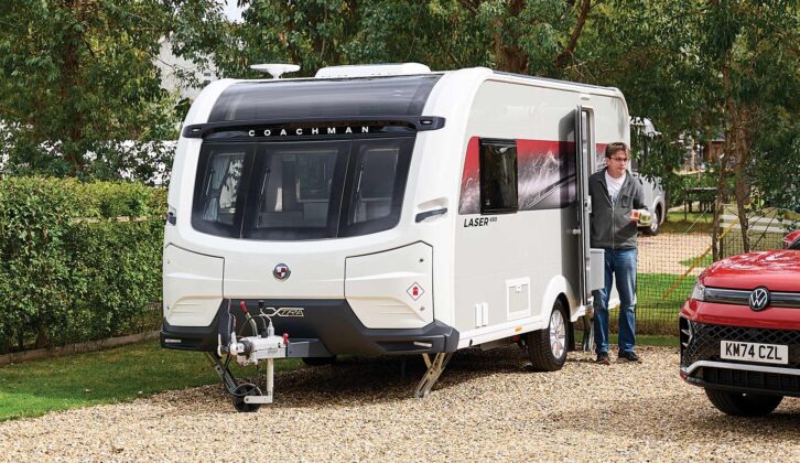 Peter stepping out of the Laser 480 Xtra