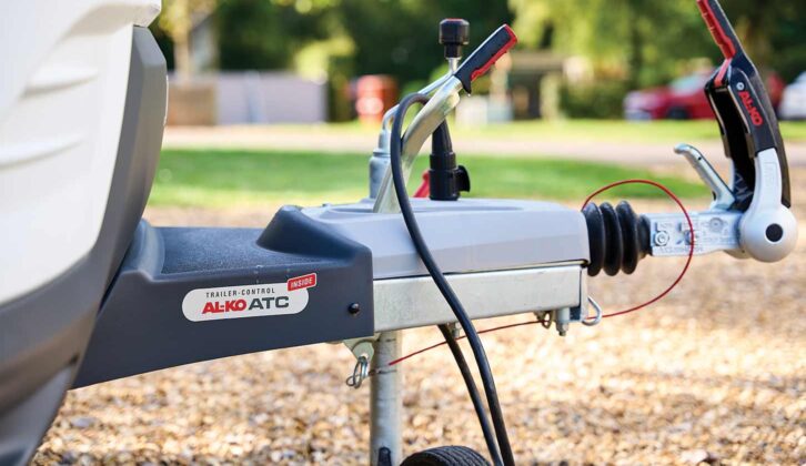 The Al-Ko steel chassis with ATC