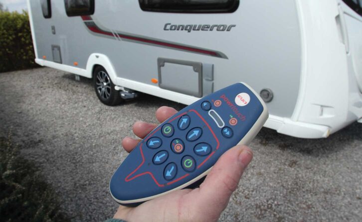 A motor mover remote control