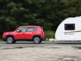 A Renegade hitched up to a caravan