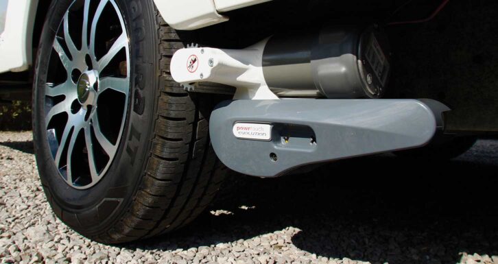 A Powrtouch motor mover with auto-actuation