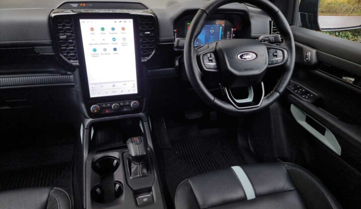 The cabin of the Ranger