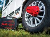 The Al-Ko Prosafe wheel clamp security system