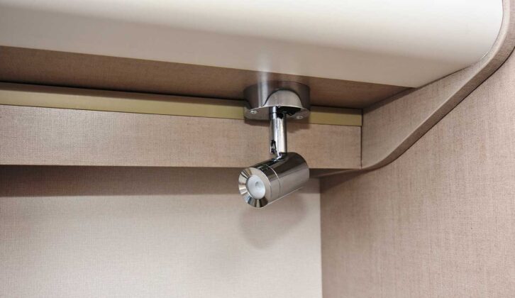 The LED corner spot lamps