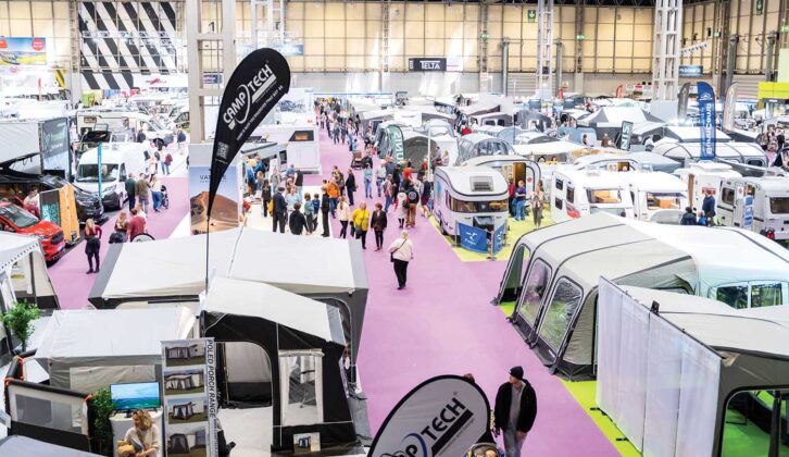 Visitors to the NEC Show