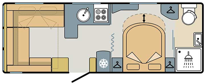 The Bologna's layout