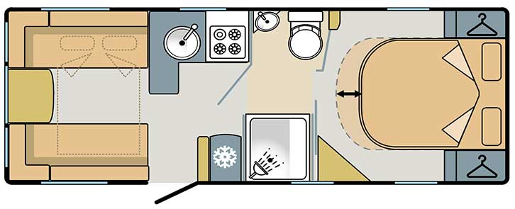 The Messina's layout