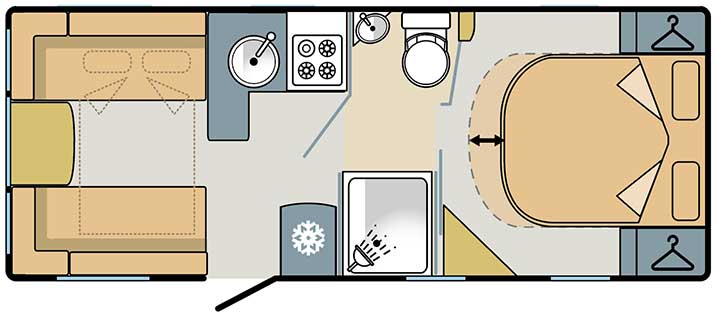The Portofino's layout