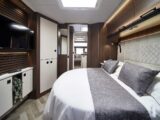 The island bed in the Lusso IV