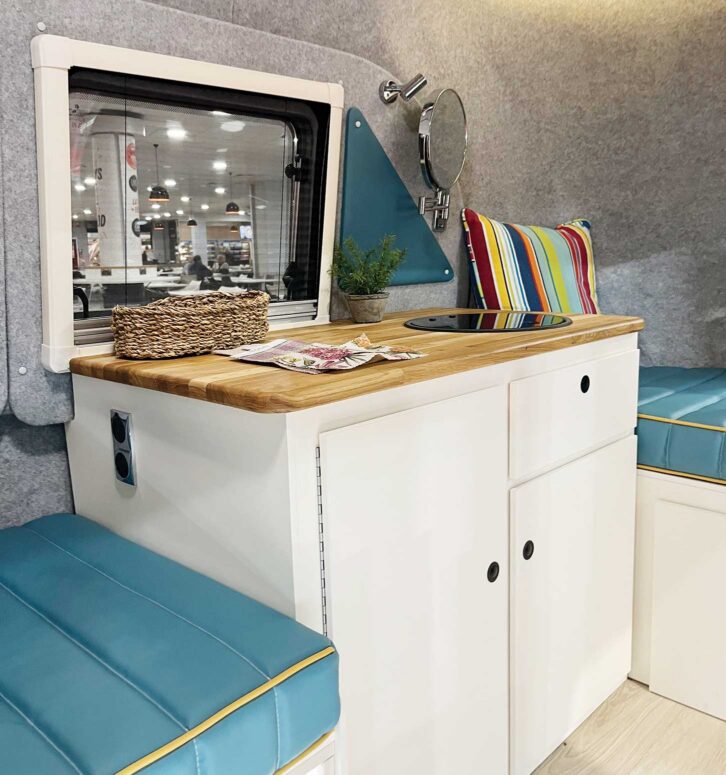 The Bothy's cupboards