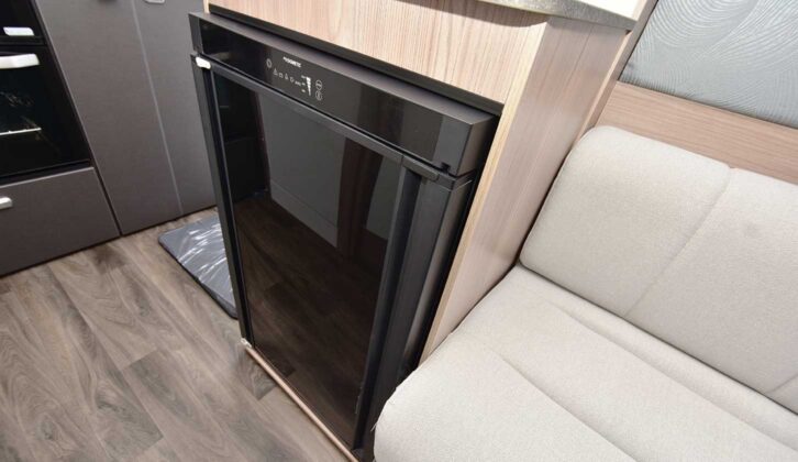 The Dometic fridge