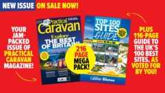 The latest issue of Practical Caravan