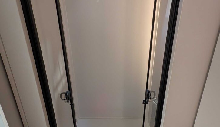 The Tiber's shower cubicle