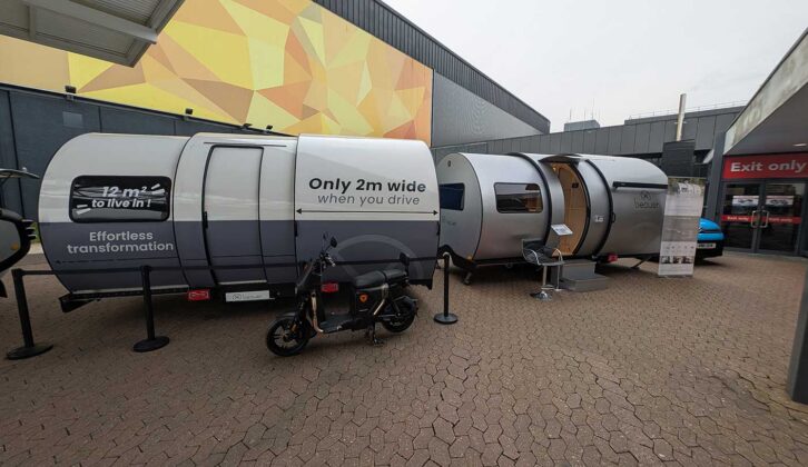 The Beauer caravan at the NEC