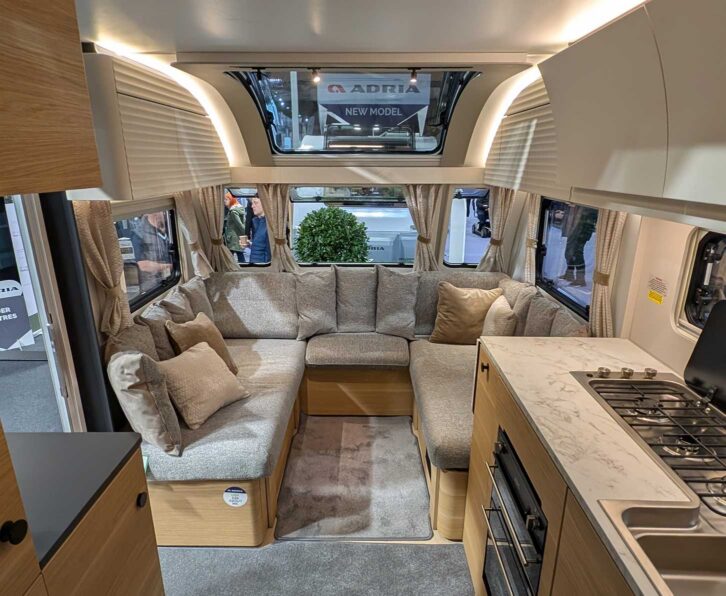 The lounge in the Adora Seine