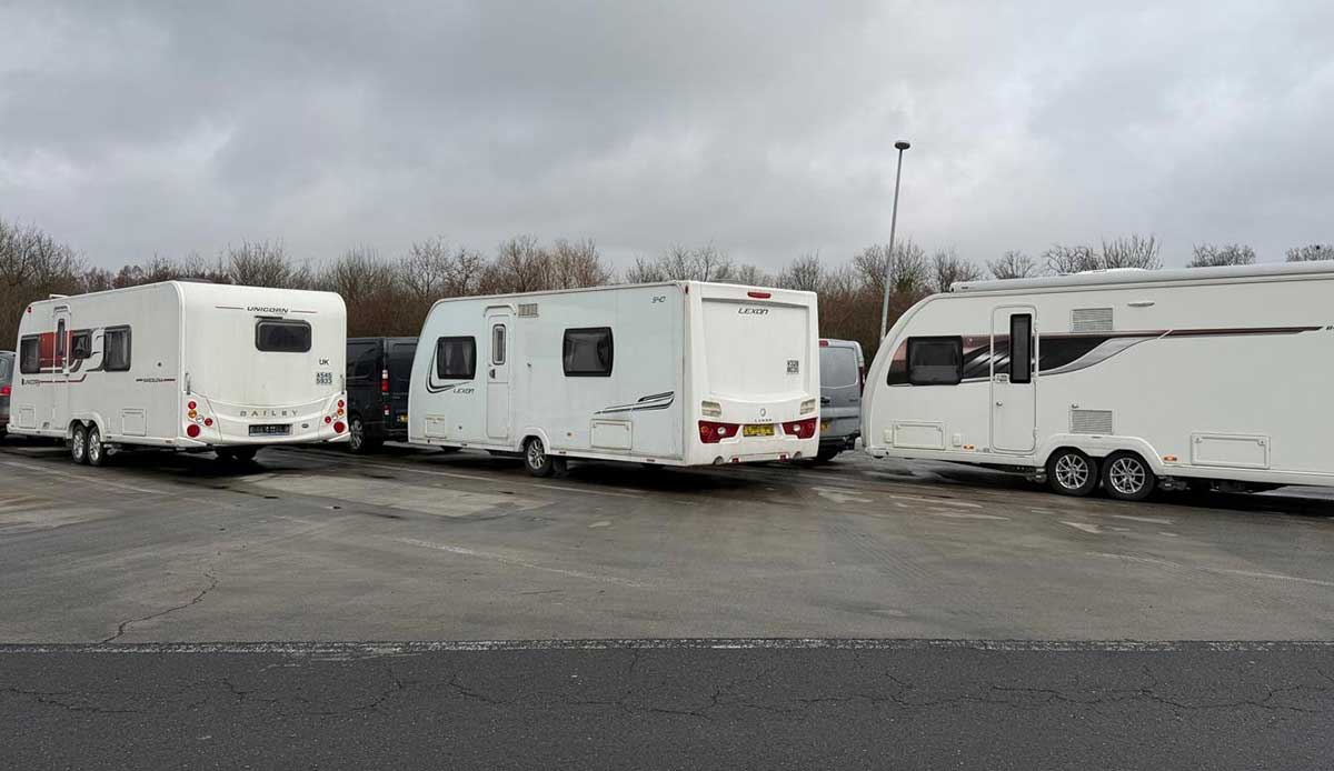 Stolen UK caravans returned from Poland