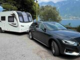 The tow car and the Bailey Vigo