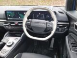 The digital dashboard in the Kia