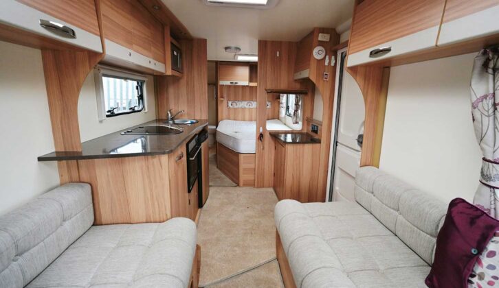 A well-lit shot of a lounge