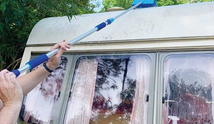 Cleaning the exterior