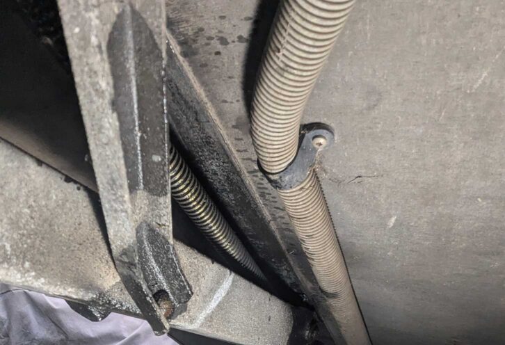 Looking up at the pivots