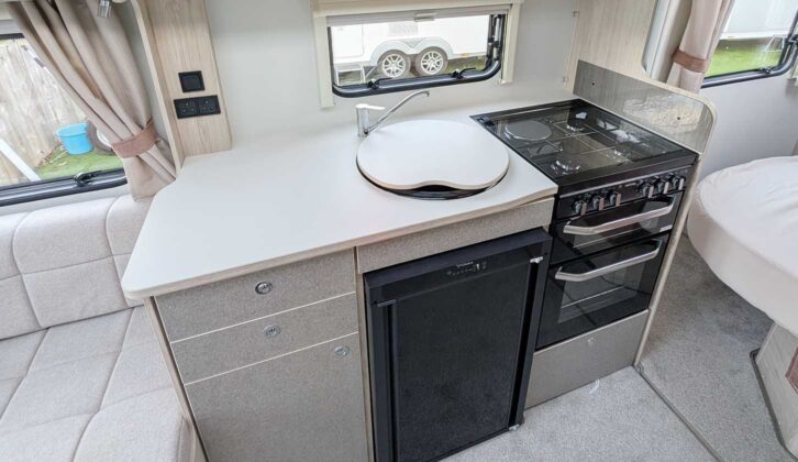 The kitchen in the Whirlwind