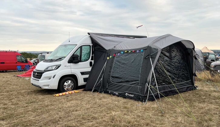 A 2017 Autocruise Select 144 at Twinwood Festival 