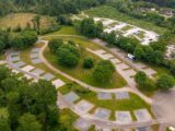 The campsite at Fineshade Wood