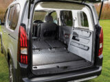 Looking into the boot space with the back seats down