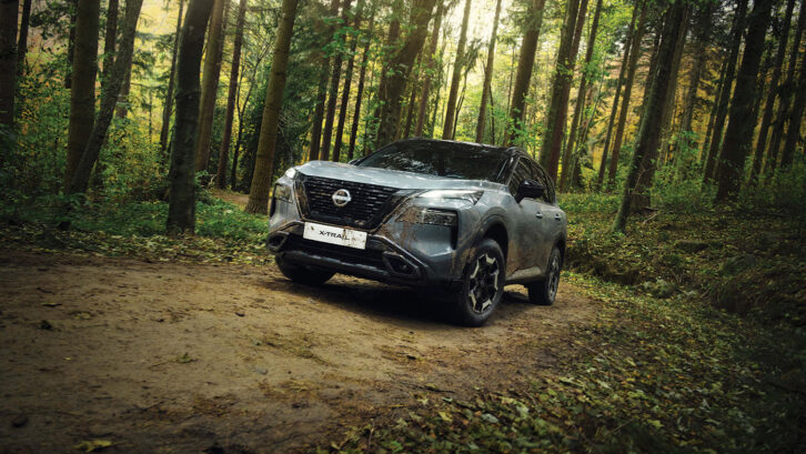 The Nissan X-Trail e-Power e-4orce Tekna 7st