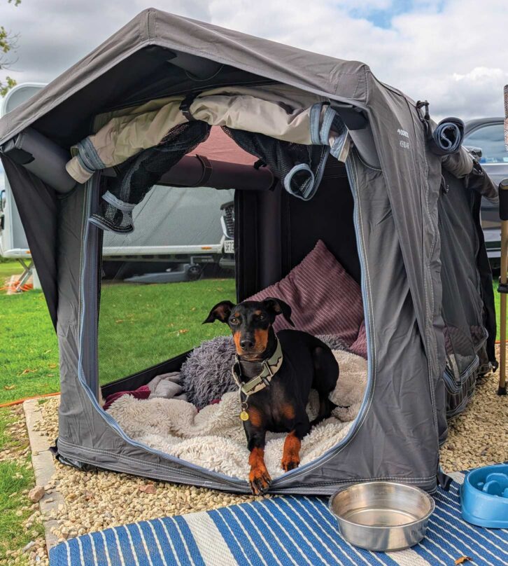 The Dometic dog kennel