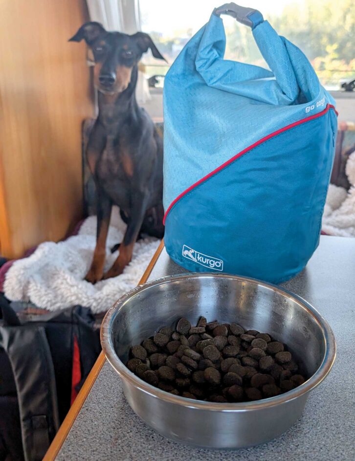 The Kurgo dog kibble bag