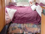 The colourful bedding in the Eriba