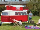 A red VW T2 body concept