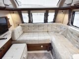 The L-shaped lounge seating