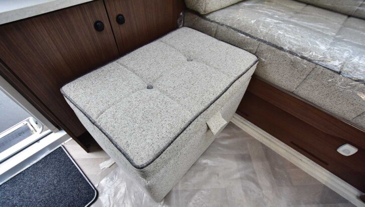 The handy padded foot stool
