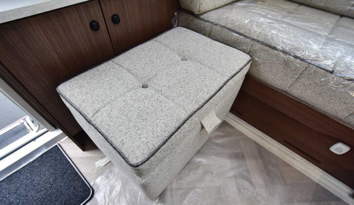 The handy padded foot stool