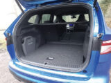The boot with the rear seats down
