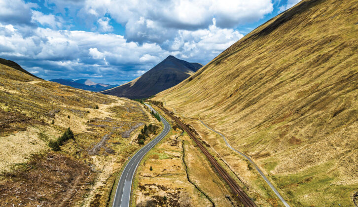 The A82 and A85