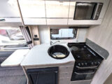 The kitchen in the Apex 550