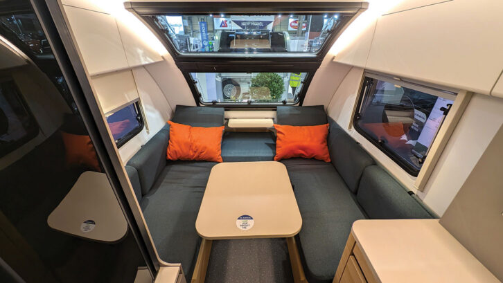 The lounge in the Adria
