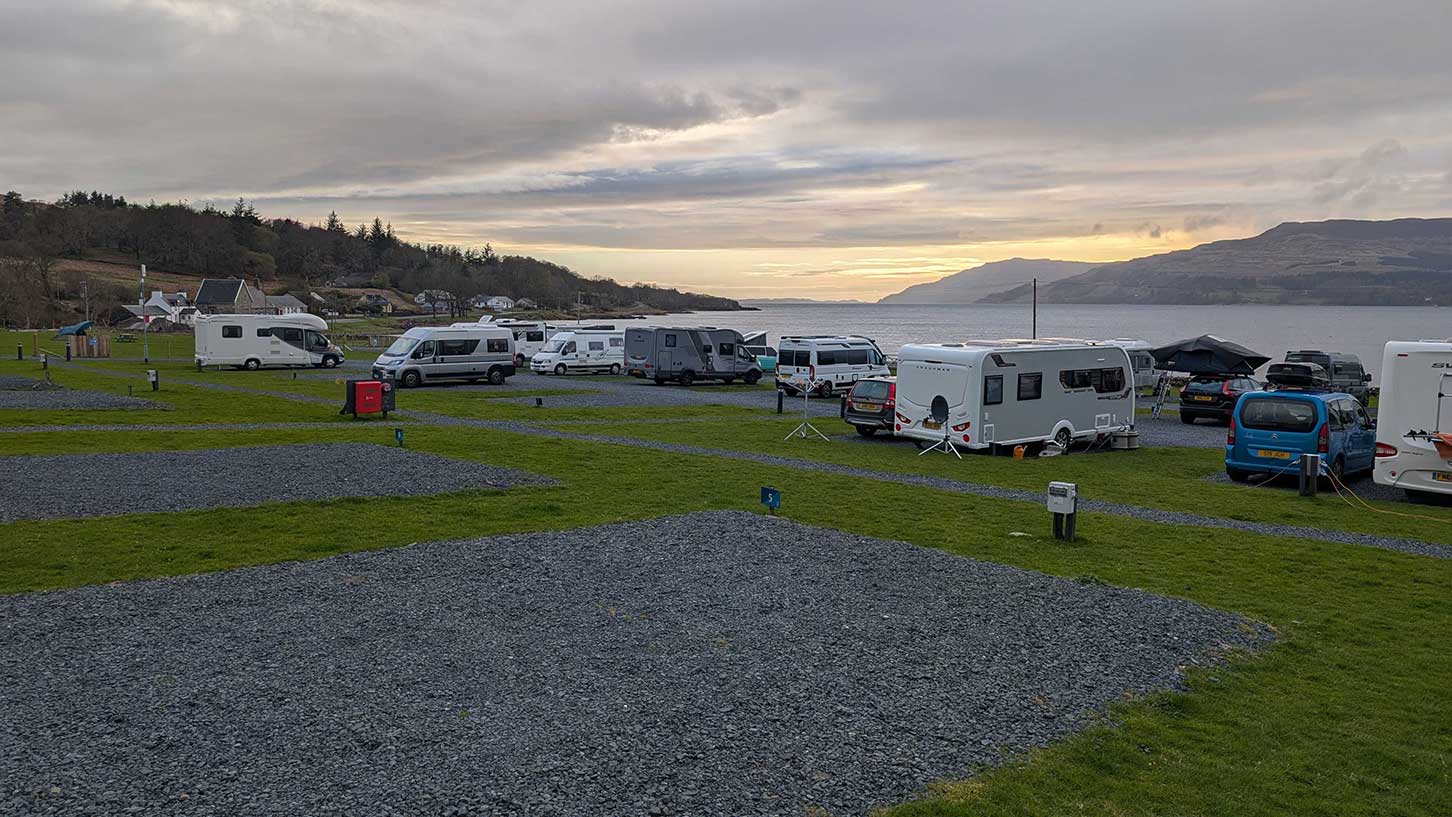 Six of the best caravan sites on the west coast of Scotland