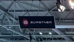 Bürstner branding at the NEC Show