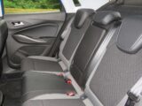 The rear seating in the Grandland