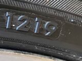 A close up of a tyre's manufacturer date of the 12th week of 2019.