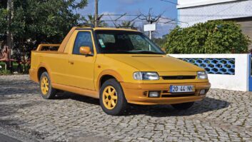 A Classic Skoda Felicia Fun pick-up